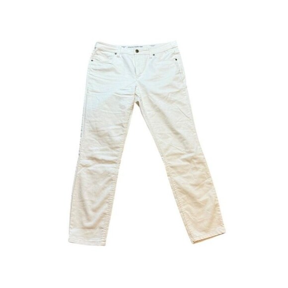 Toad & Co. Sequoia Skinny Pant Ivory Women's Size 12 Organic Cotton - Stretch - Picture 1 of 9
